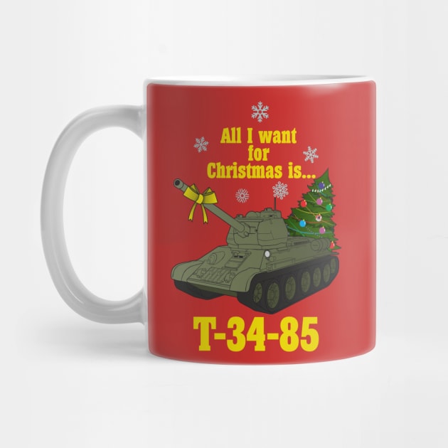 All I want for Christmas is... T-34-85 by FAawRay